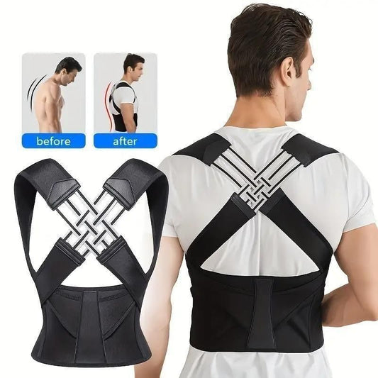 ✨ Adjustable Back Posture Corrector – Say Goodbye to Slouching!