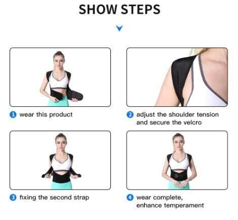 ✨ Adjustable Back Posture Corrector – Say Goodbye to Slouching!